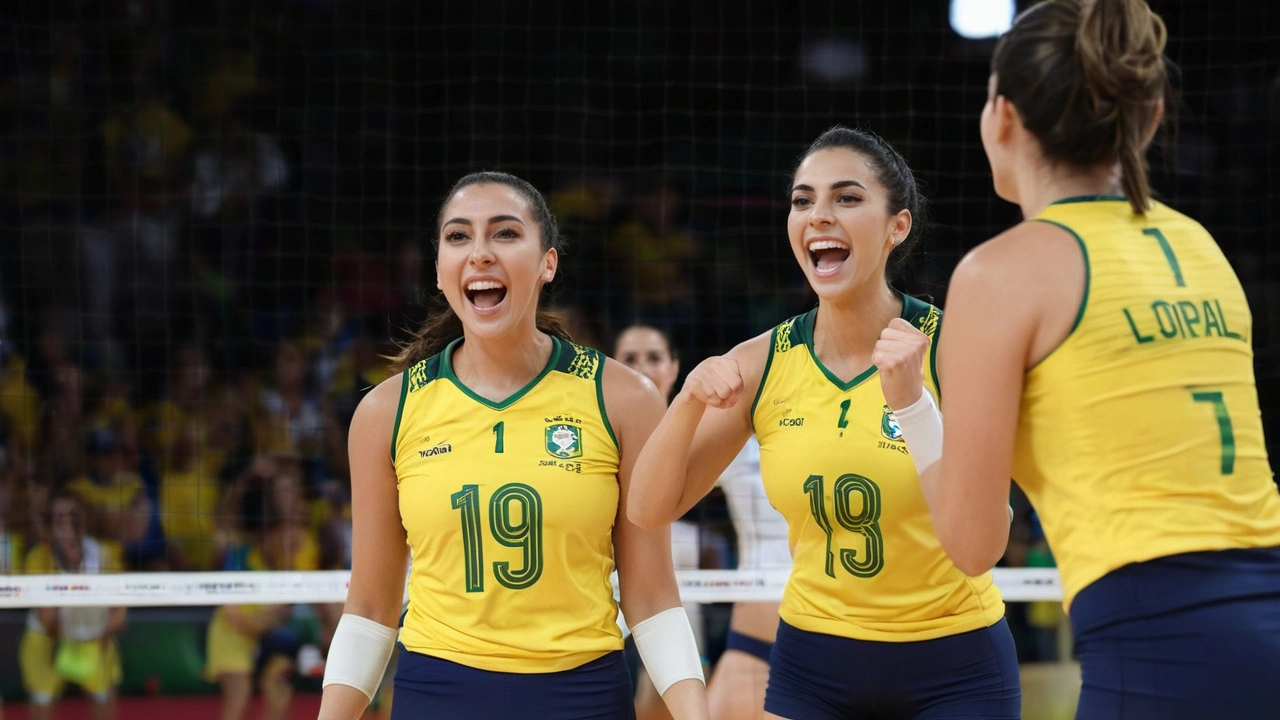 O Impacto da Campanha Invicta do Brasil no Voleibol Feminino em Paris 2024