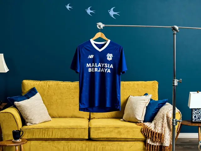 New Balance estreia como fornecedor da Cardiff City com camisa azul tradicional e passarinho azul
