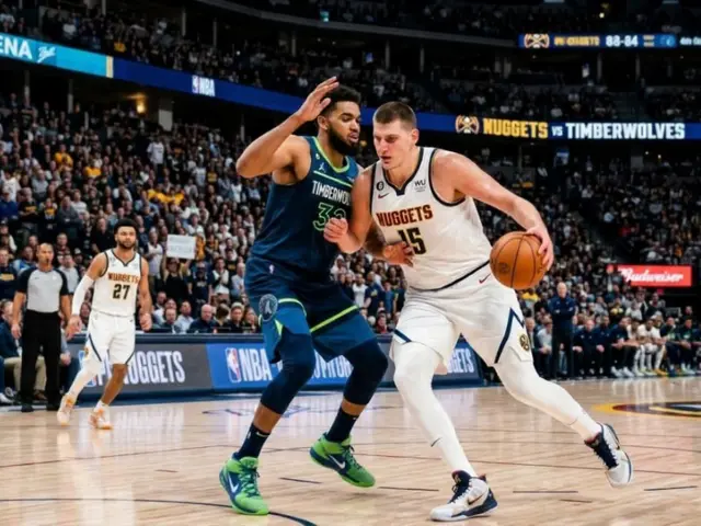 Rudy Gobert anula Jokic e Wolves empatam série contra Nuggets