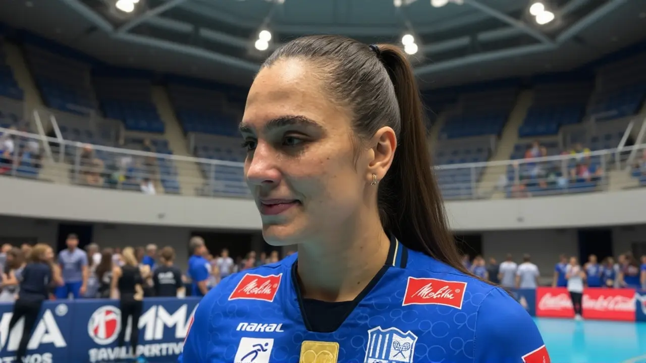 Júlia Kudiess brilha no vôlei e alude saída do Minas: 'Temos que voar'